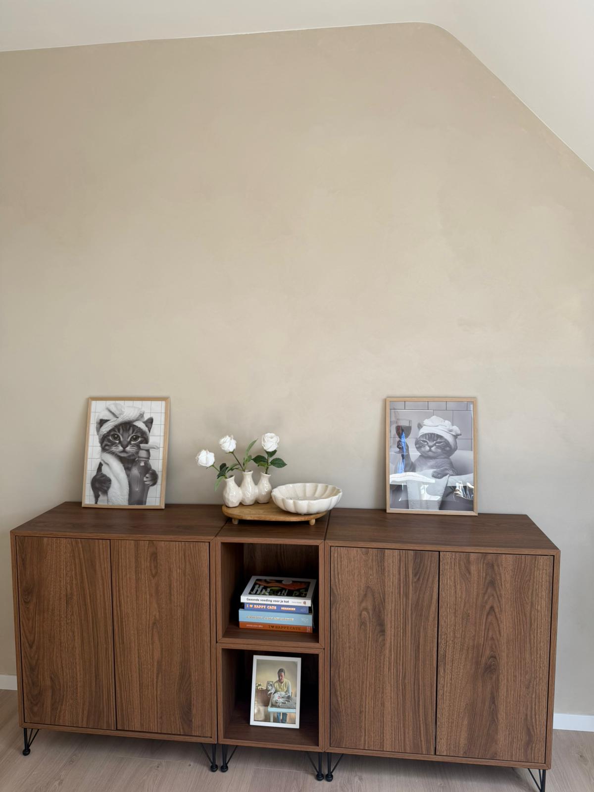 Trimtafel in de kattentrimsalon van Studio Cats&Chlo in Sint-Pauwels